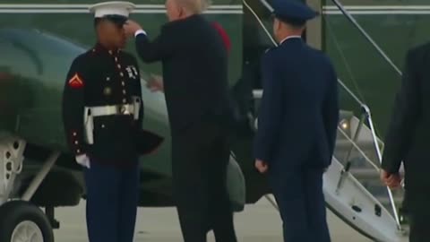 President Trump is Kind to Marine!