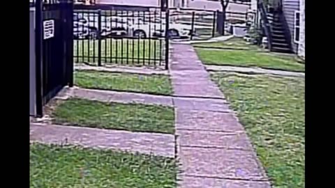 Black POS Robs Old Man in Houston