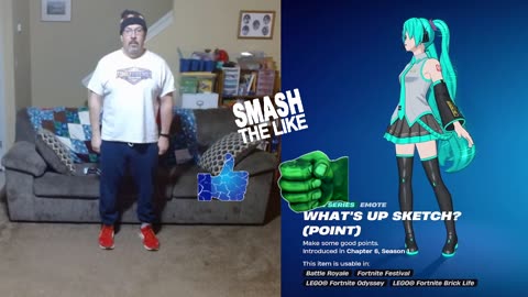 FFG Dance Fortnite Emotes What's Up Sketch Point