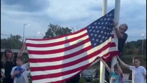 Sparta NJ Mayor Neill Clark reportedly screamed at residents tonight praying for Charlie Kirk