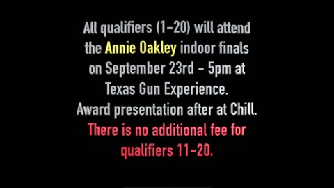 2026 Annie Oakley Cover/drills