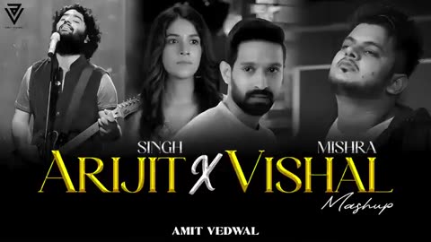 Arijit Singh X Vishal Mishra Mashup 2025 Non-Stop Jukebox Best Of Arijit Singh Songs - Amit Vedwal