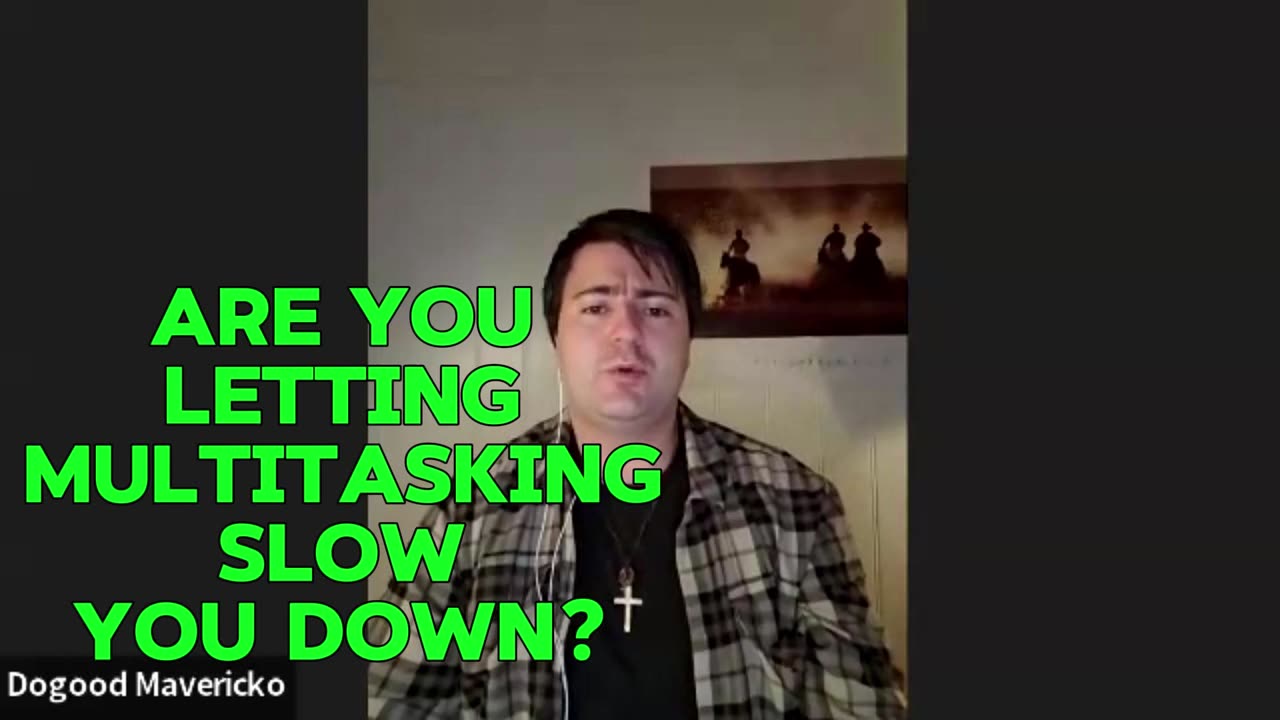 Productivity Tip: Avoid Multitasking |EP #108