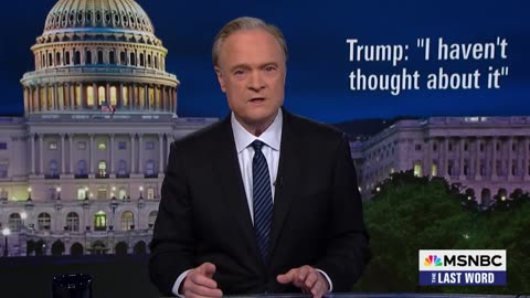 Lawrence.today trump proved there is no way he can fake sounding smart about any thing.