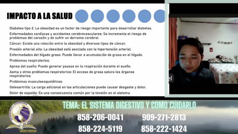 Tema: El sistema digestivo y como cuidarlo
