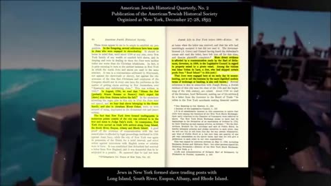 Jews and The Black Slave Trade
