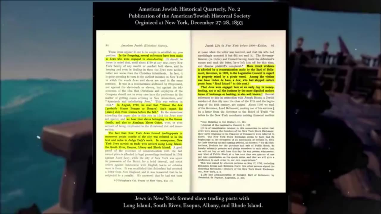 Jews and The Black Slave Trade