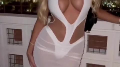 White party dress, sexy or not