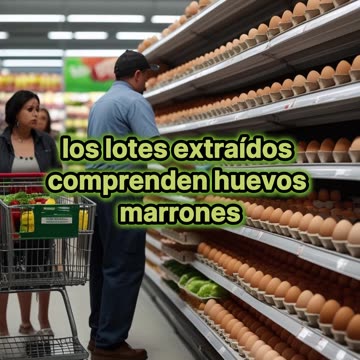 EEUU eliminaron más de 20 millones de huevos debido a una alerta de salmonela.