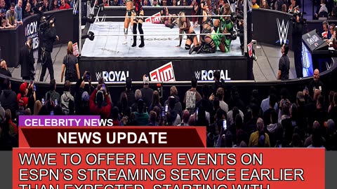 Wwe to Offer Live Events on Espns Streaming Servi