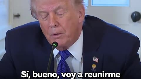 Trump responde si se reuniría con Delcy Rodríguez