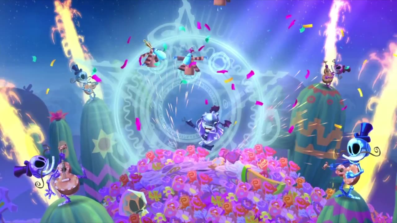 Rayman Legends mariachi madness 8-bit