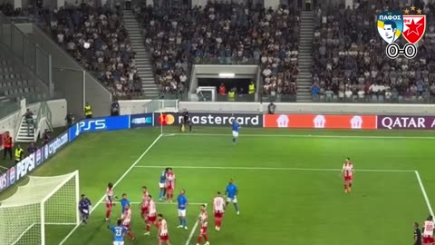 Pafos v Crvena zvezda Highlights