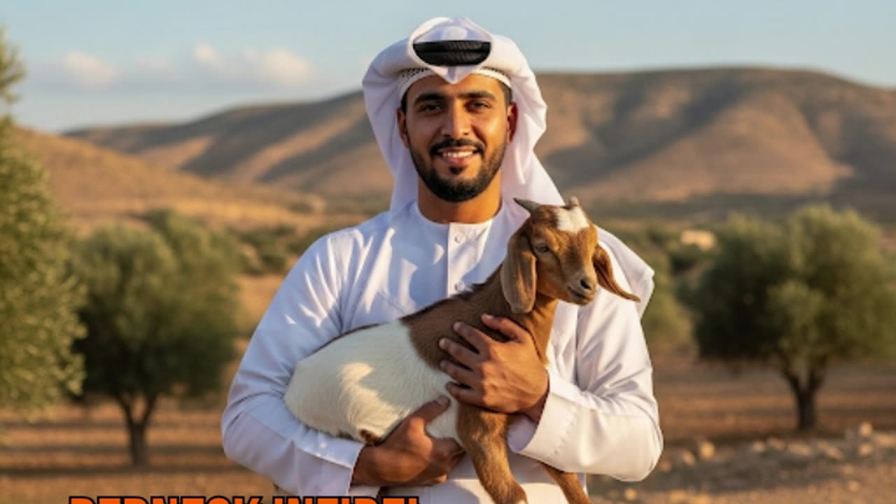 Abdul and his goat 2