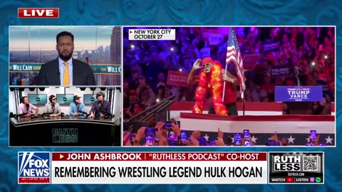Hulk Hogan praised as the 'very embodiment of American optimism'