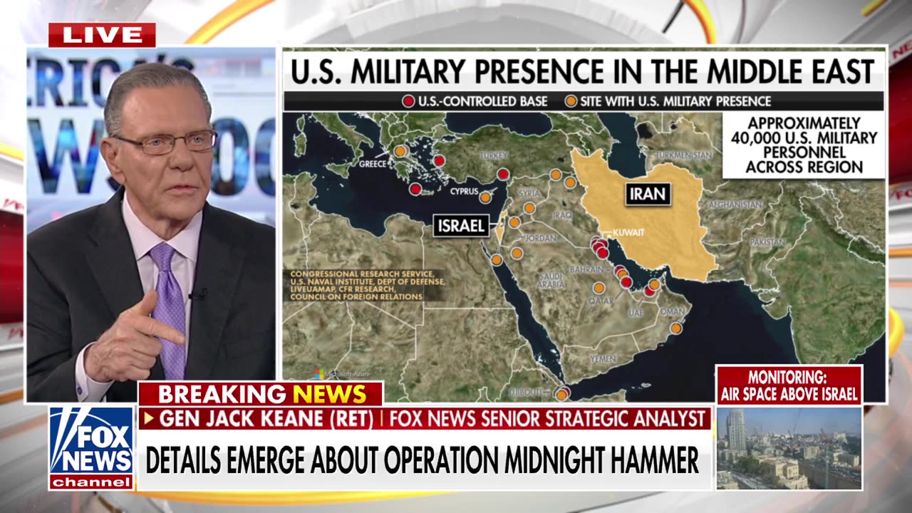 Pentagon planning for Iran's 'imminent' response to attack on nuclear sites