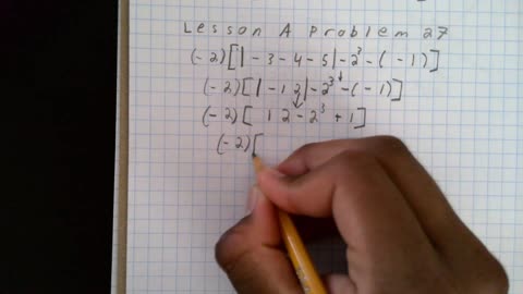 Saxon Algebra 2 Lesson A #27