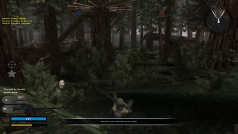 SWBFII 2005: Instant Action Conquest Endor Rebels Gameplay