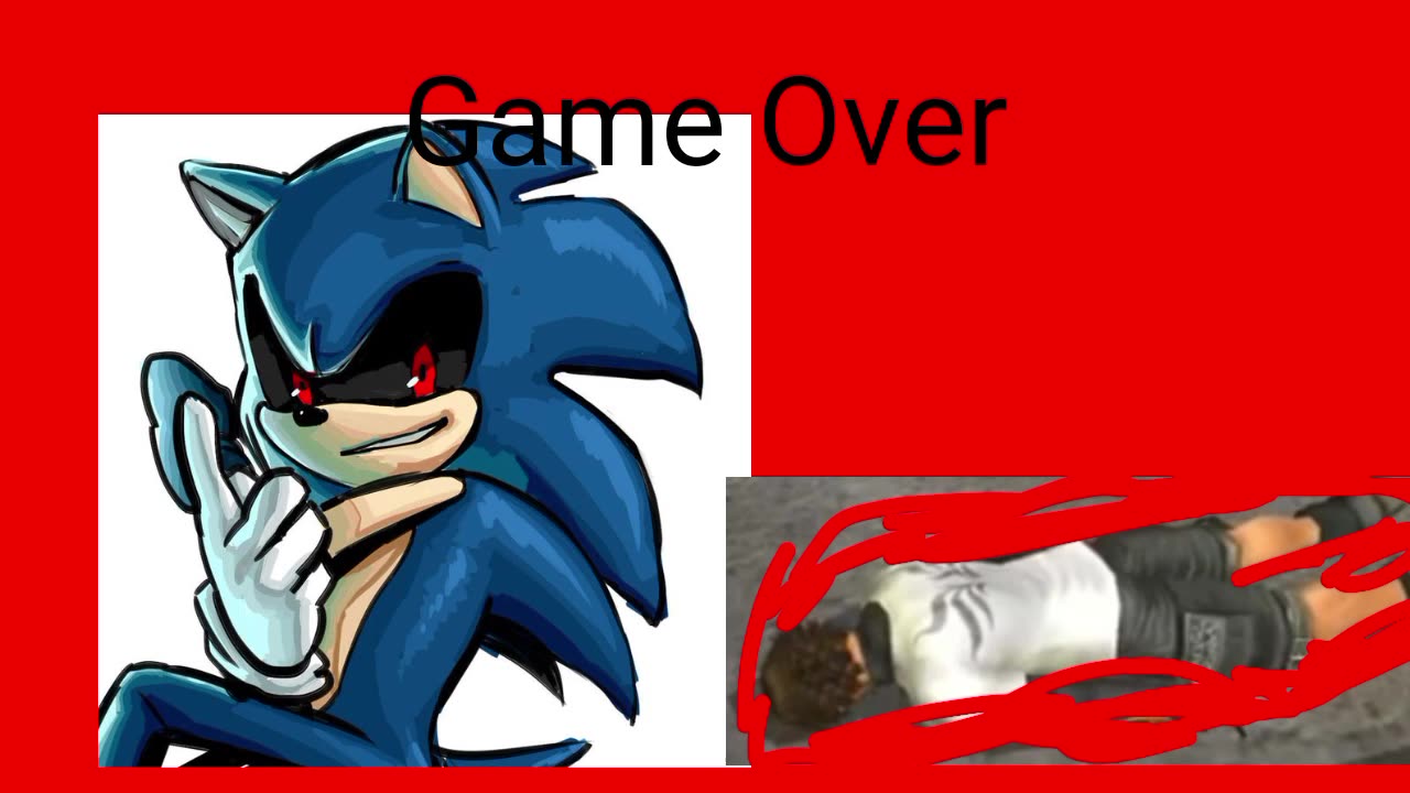 Yugo vs. Sonic.exe (English Bootleg) Continue & Game Over