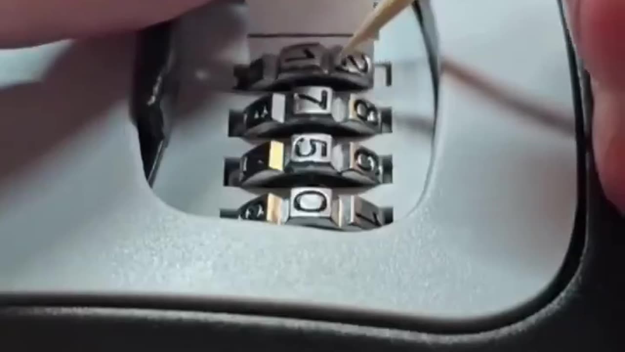 How to open any combination lock