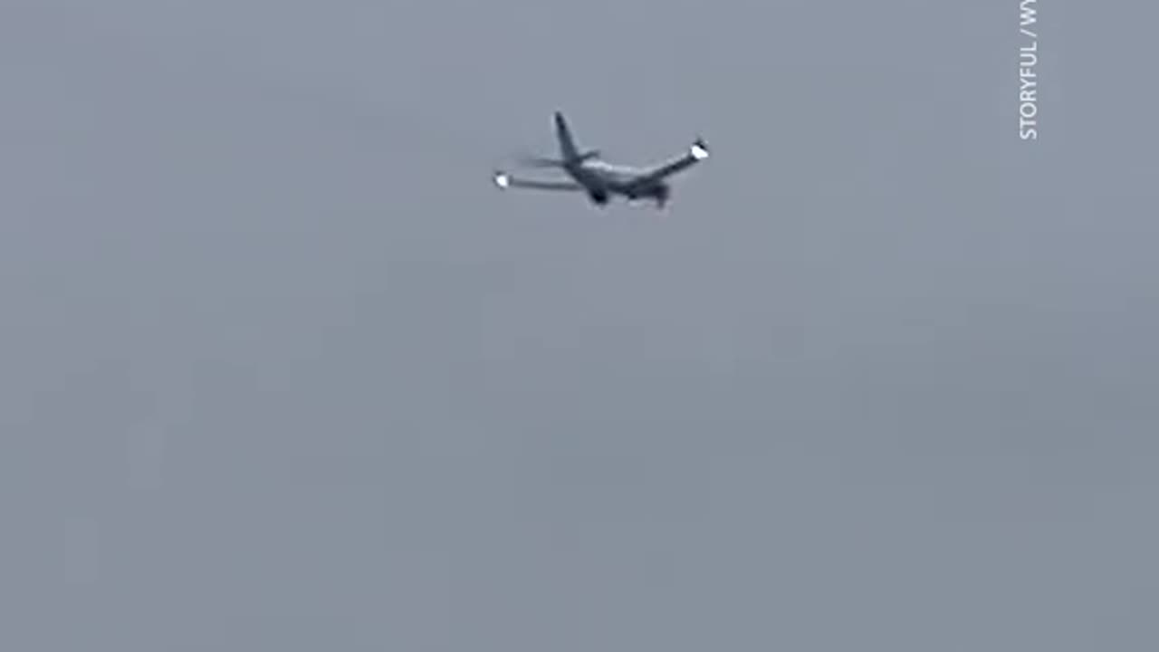 A rabbit was sucked into a United Airlines engine exploding