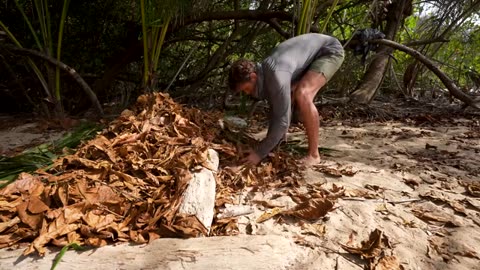5 Days Solo Island Survival No Food, Water, or Shelter_part3