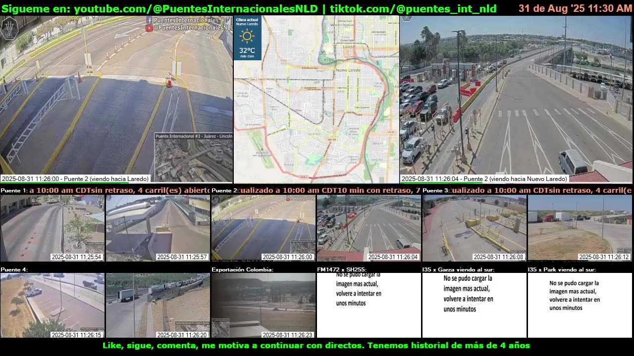 Puentes Internacionales NLD (Youtube / TikTok)