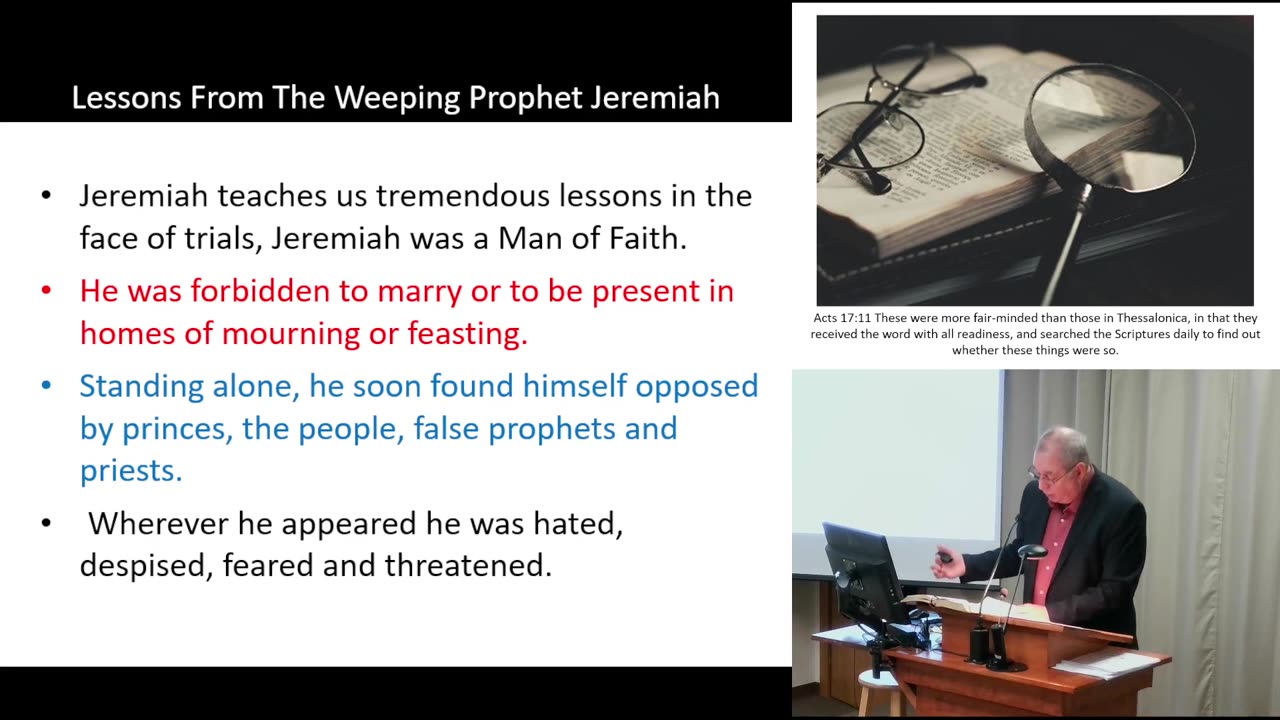 Lessons From The Weeping Prophet Jeremiah