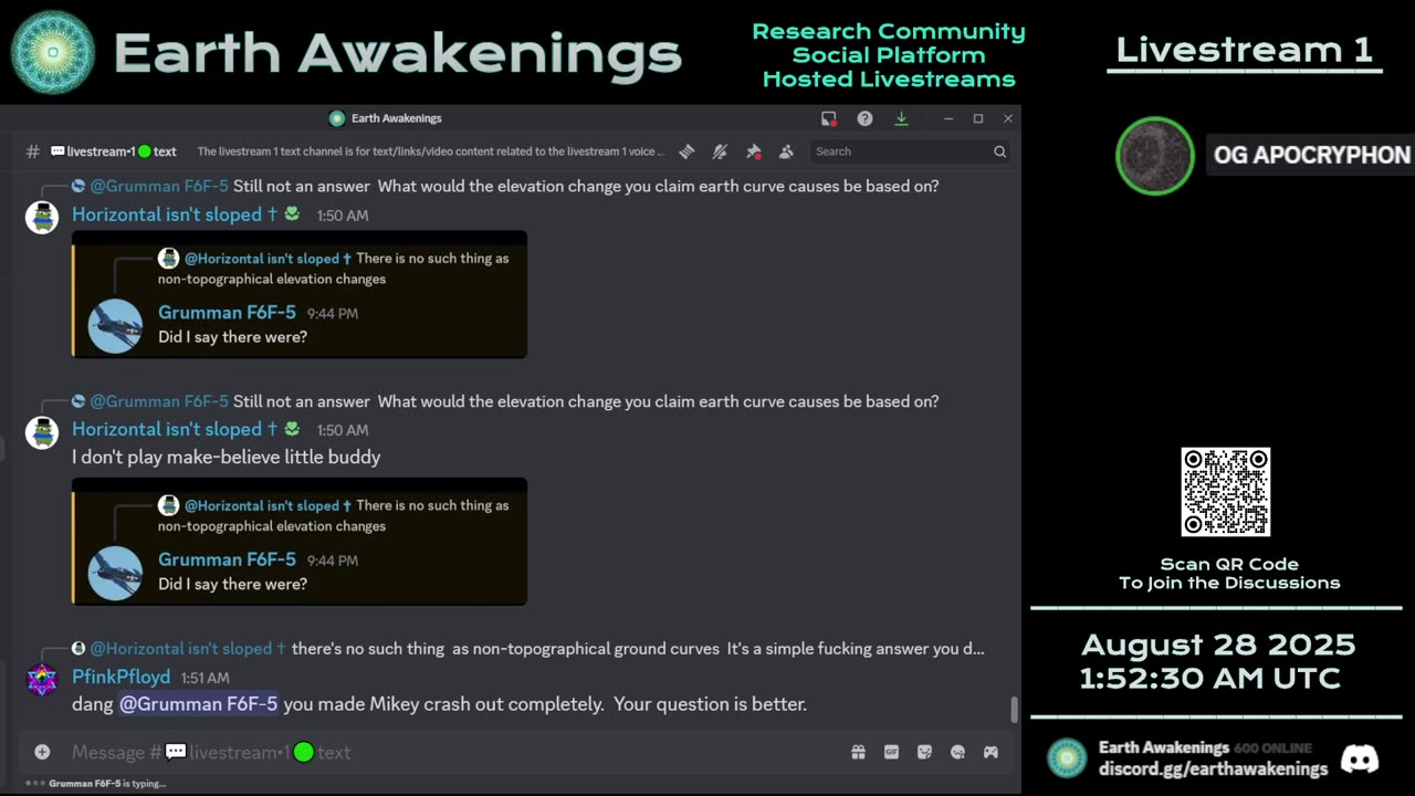 Earth Awakenings - Livestream 1 - #3382
