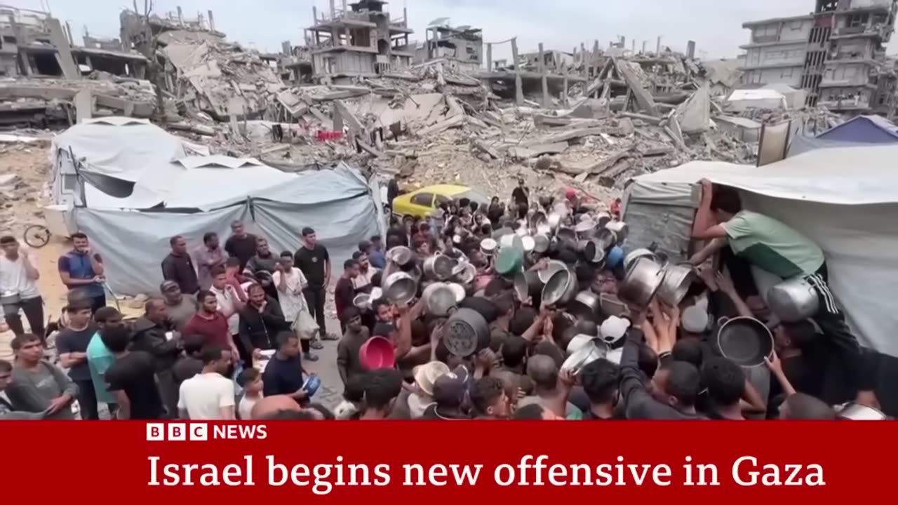 Israel launches major Gaza offensive to 'seize and control' areas BBC News