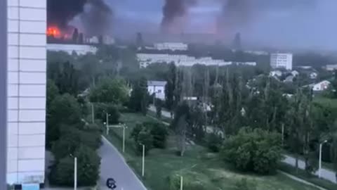 Drones SMASH into Ukrainian rocket factory, facility ablaze in Kharkov