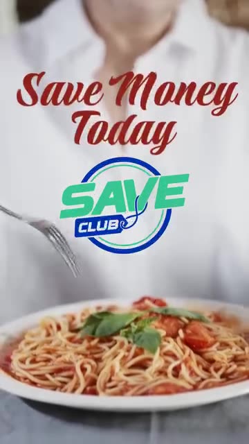 Good news — there are Italian restaurants near you offering delicious discounts with Save Club!