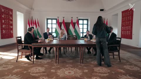 Eva Vlaardingerbroek arrives in Budapest for CPAC Hungary 2025