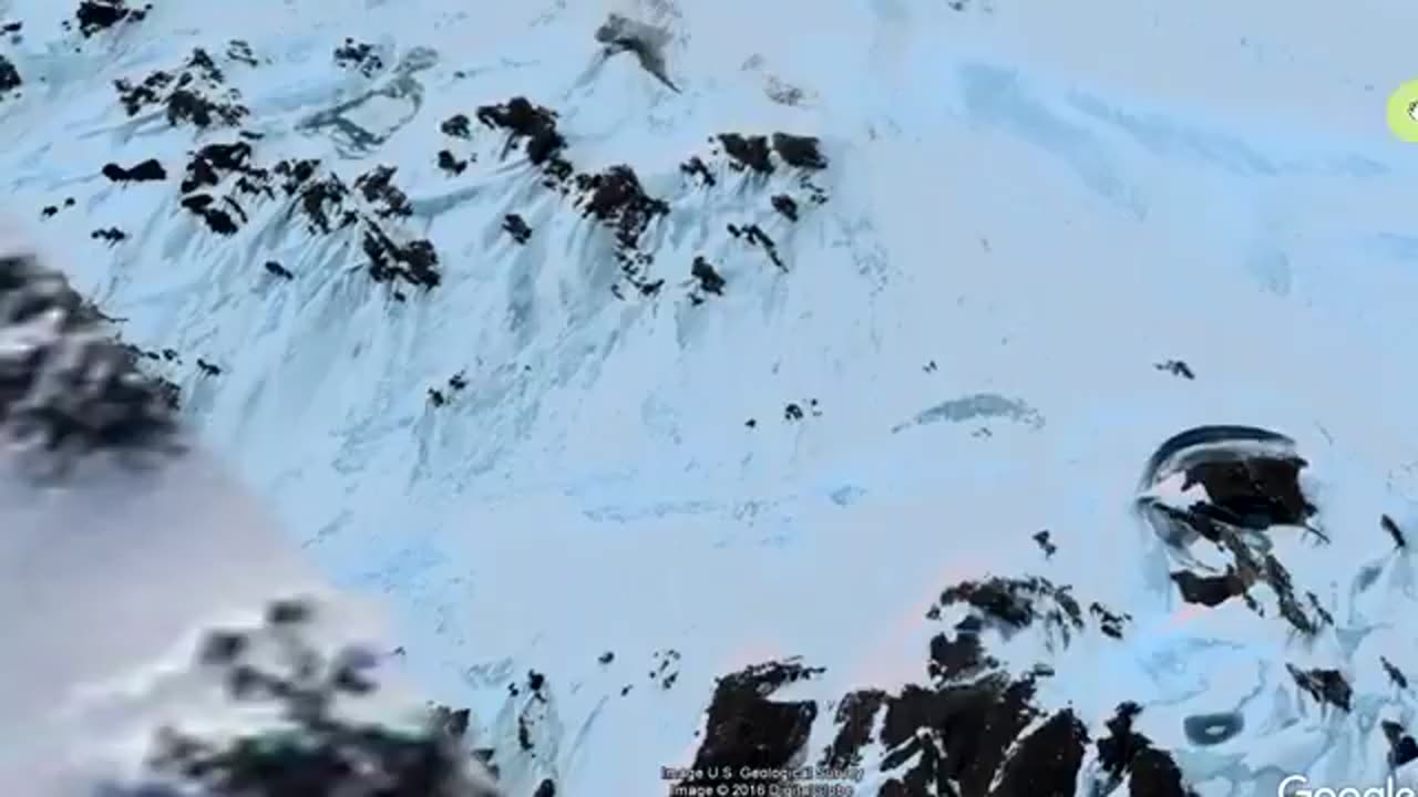 Mysterious objects in Antarctica