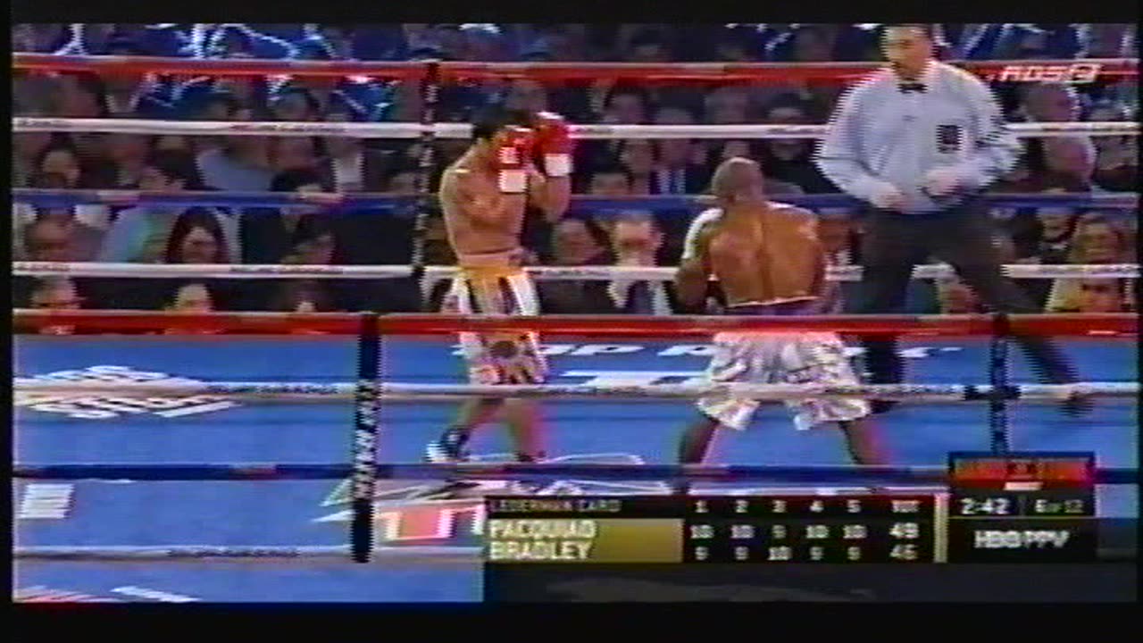 Combat de Boxe Timothy Bradley VS Manny Pacquiao 111