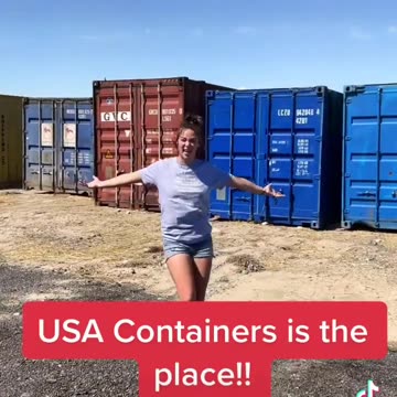 Call Us with All Your Shipping Container Needs 😉😏🤩 | USA Containers