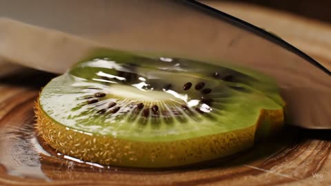 Ultra Realistic Kiwi Jelly Cutting ASMR | 4K Macro Satisfying Squishy Sounds