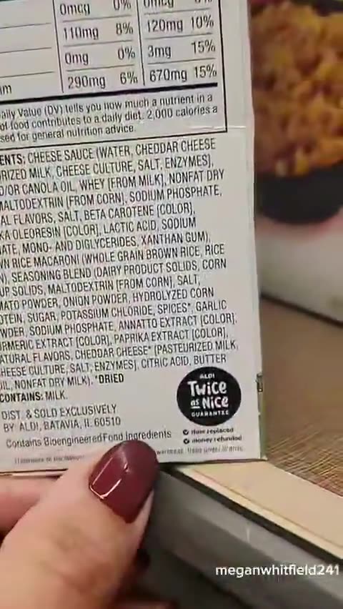 Contains bioengineered ingredients