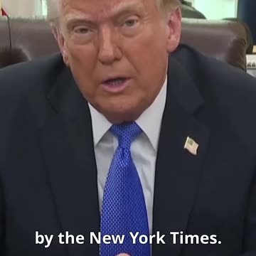 Trump Criticizes New York Times Over Elon Musk Report