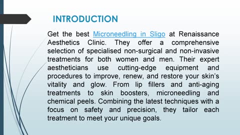 Get the best Microneedling in Sligo