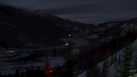 The Polar Express in Leadville, Colorado.