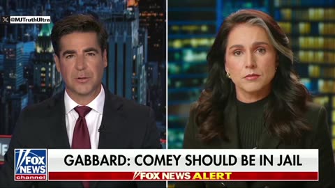 Tulsi Gabbard did not mince words… James Comey belongs in Jail