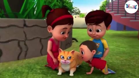 Meow Meow Billi Karti | Hindi Rhymes for Children
