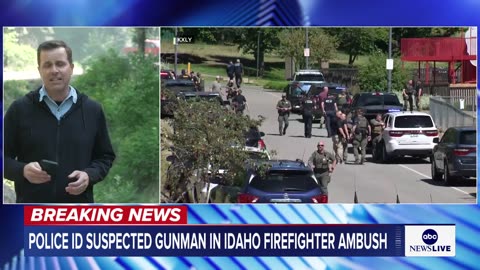 Suspect ID'd as Wess Roley in killing of 2 Idaho firefighters who were ambushed by gunfire