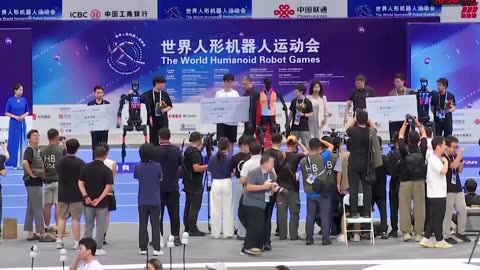 Three-day 'Robot Olympics' comes to a close in Beijing
			