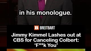 Jimmy Kimmel Lashes out at CBS for Canceling Colbert: ‘---- You’
