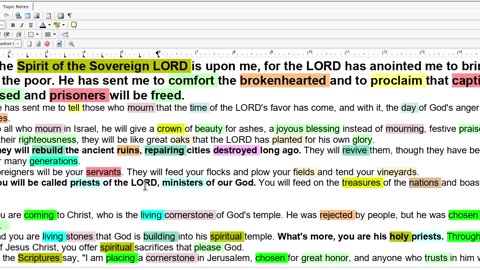Isaiah 61 Sent Me to Comfort the Brokenhearted