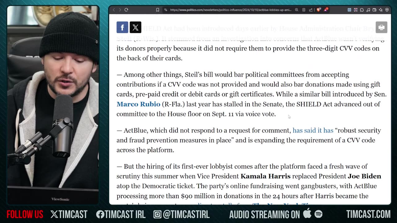 IT HAS BEGUN: Trump Orders CRIMINAL PROBE In ActBlue Over Democrat FRAUD Allegations