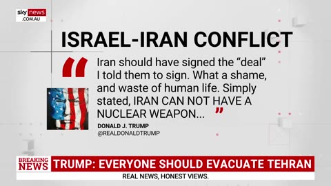 Israel-Iran war takes a turn following Donald Trump’s chilling warning