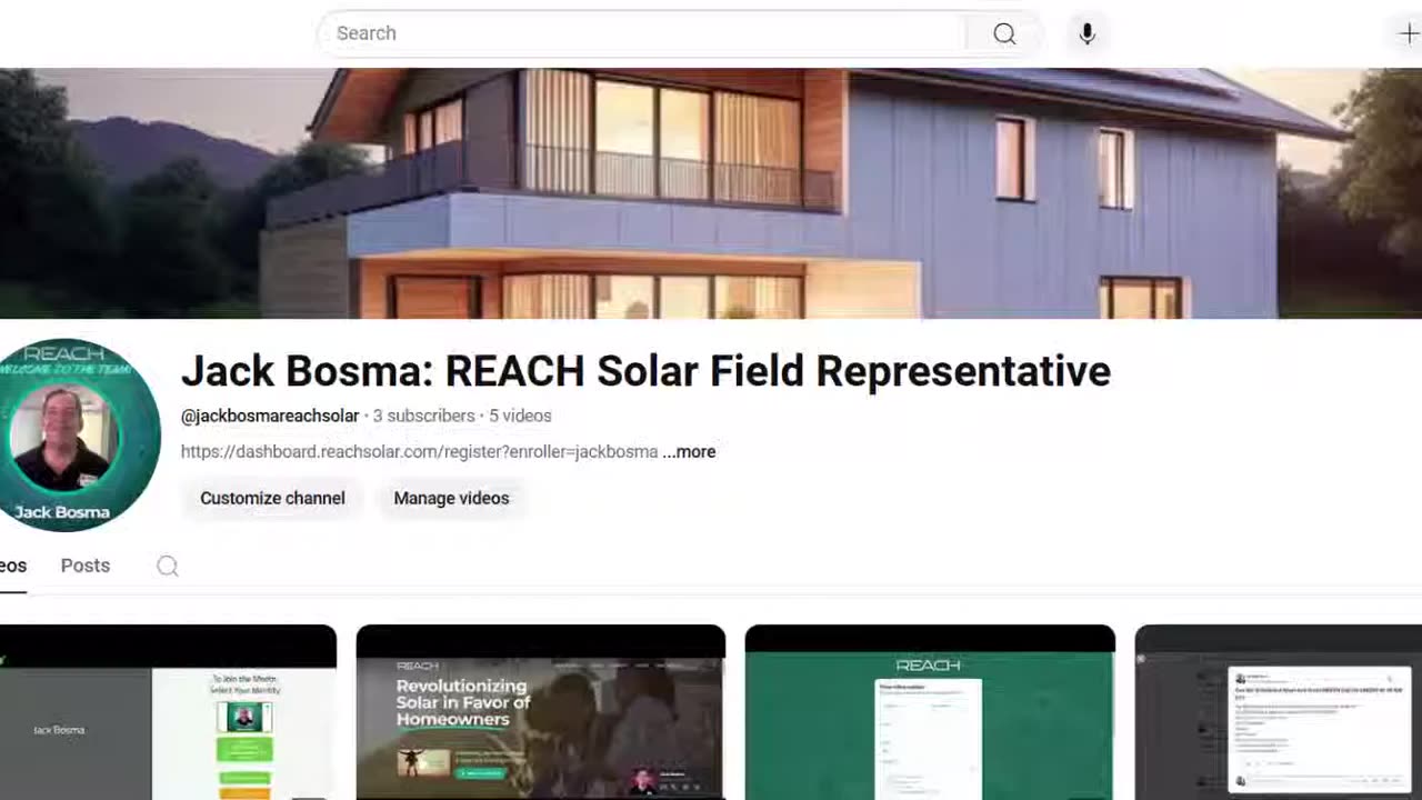 Jack Bosma: YouTube Channels 250404